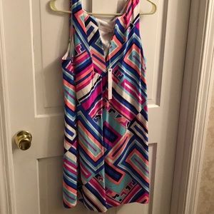 Alice and Trixie colorful dress!